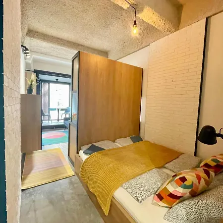 Inbp110 Mini Loft I Free Parking I Self-check In شقة *
